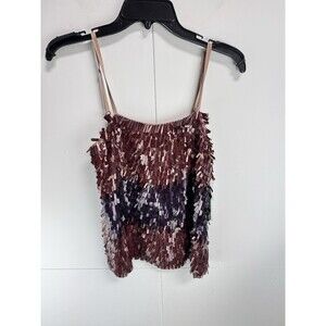 Alice + Olivia $396 Womens Audra Rectangle Sequin Tank Top Sz: XS